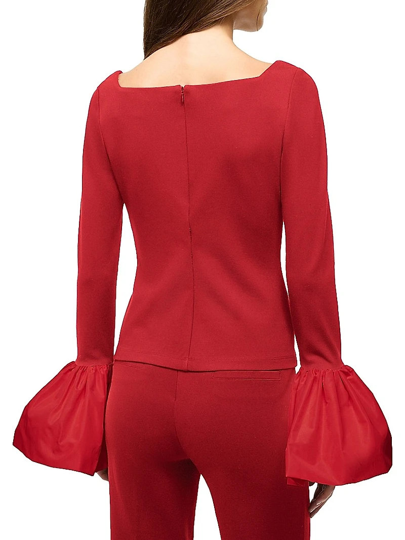 Paige Bell-Sleeve Top