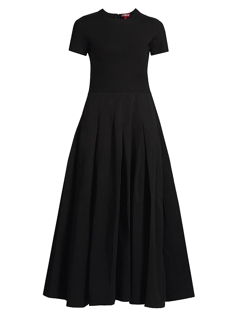 Hopper Pleated Cocktail Dress