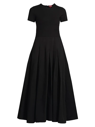 Hopper Pleated Cocktail Dress