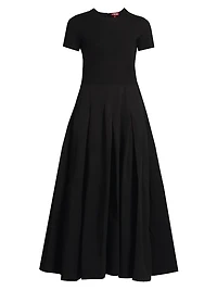 Hopper Pleated Cocktail Dress