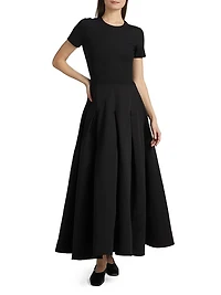 Hopper Pleated Cocktail Dress