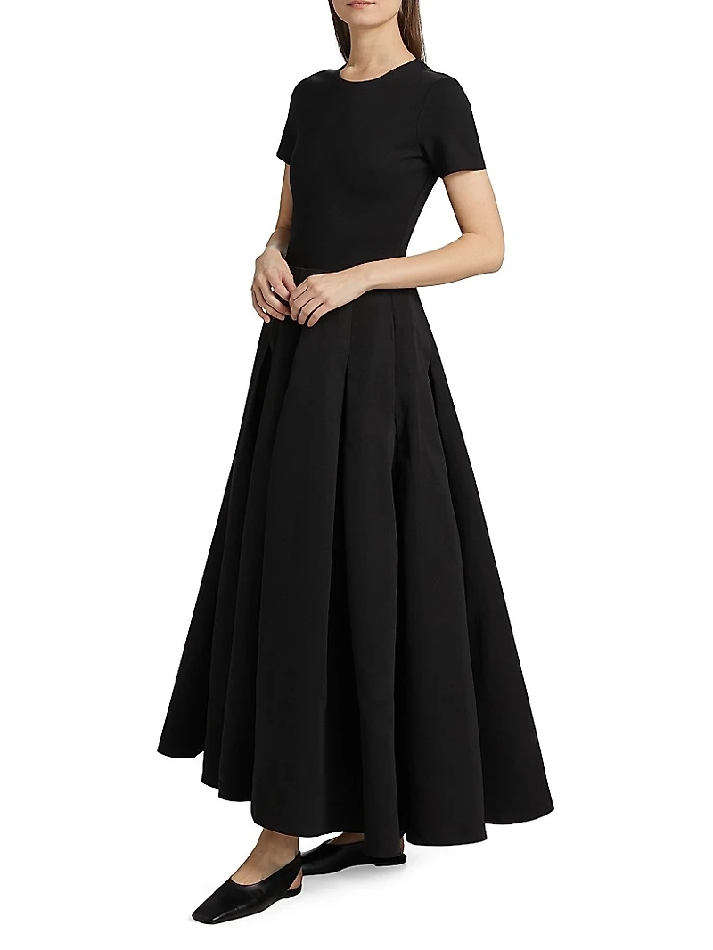 Hopper Pleated Cocktail Dress