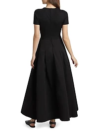 Hopper Pleated Cocktail Dress