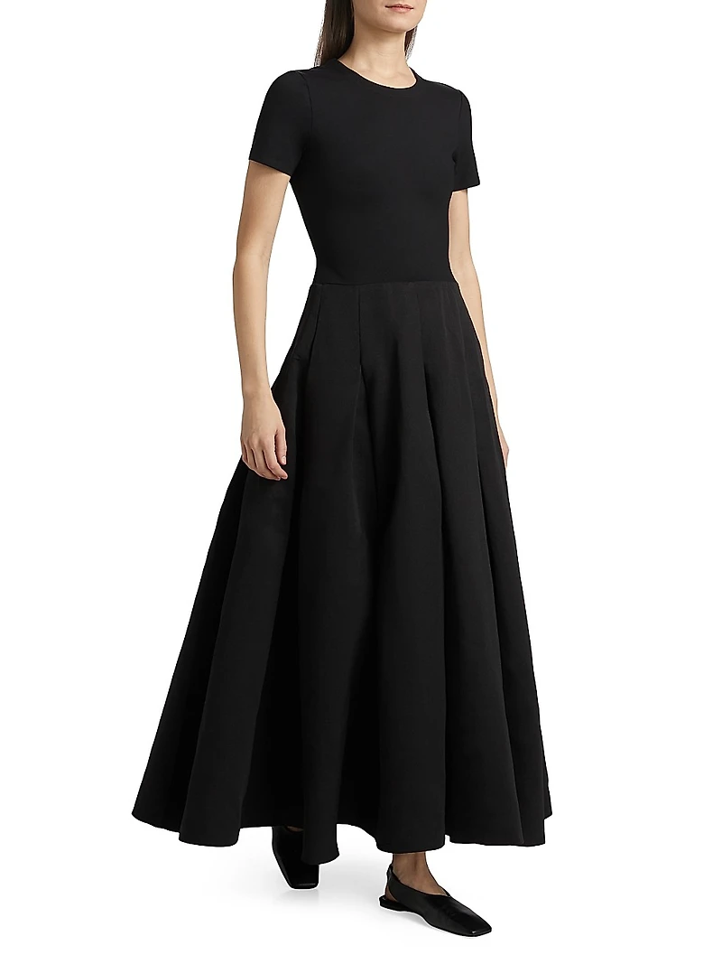 Hopper Pleated Cocktail Dress