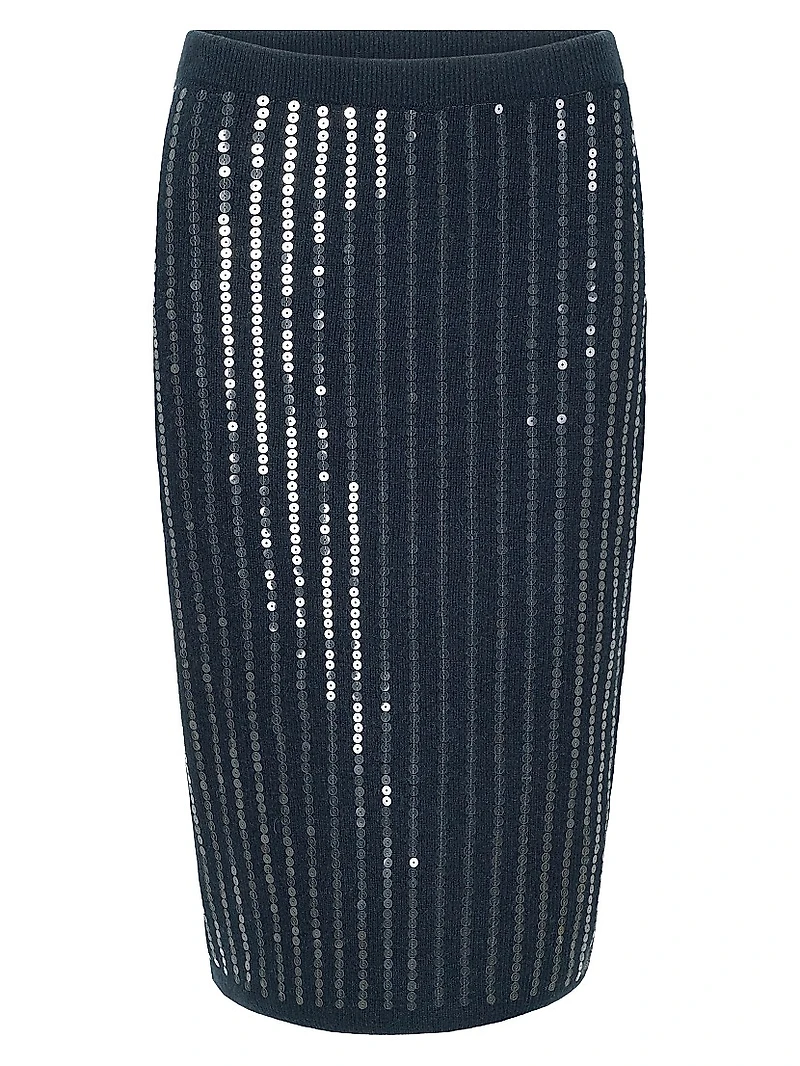Mimi Sequined Midi-Skirt