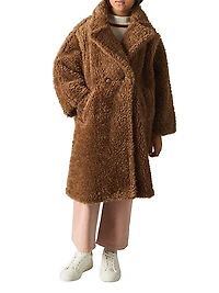 Little Girl's & Girl's Darla Faux Fur Coat