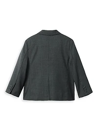 Baby Boy's, Little Boy's & Stretch Wool Blazer