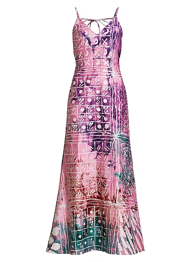 Yemisi Hand-Painted Maxi Dress