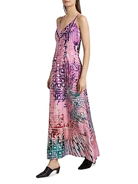 Yemisi Hand-Painted Maxi Dress