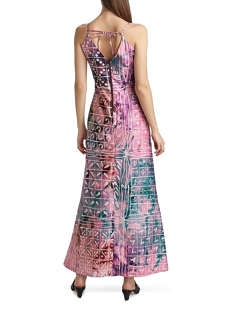 Yemisi Hand-Painted Maxi Dress