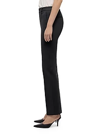 Pleated Stretch Pants