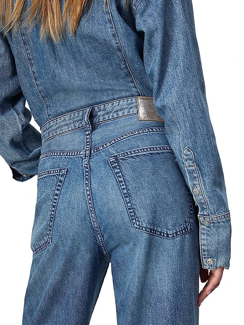 Logan High-Rise Wide-Leg Jeans