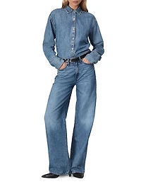 Logan High-Rise Wide-Leg Jeans