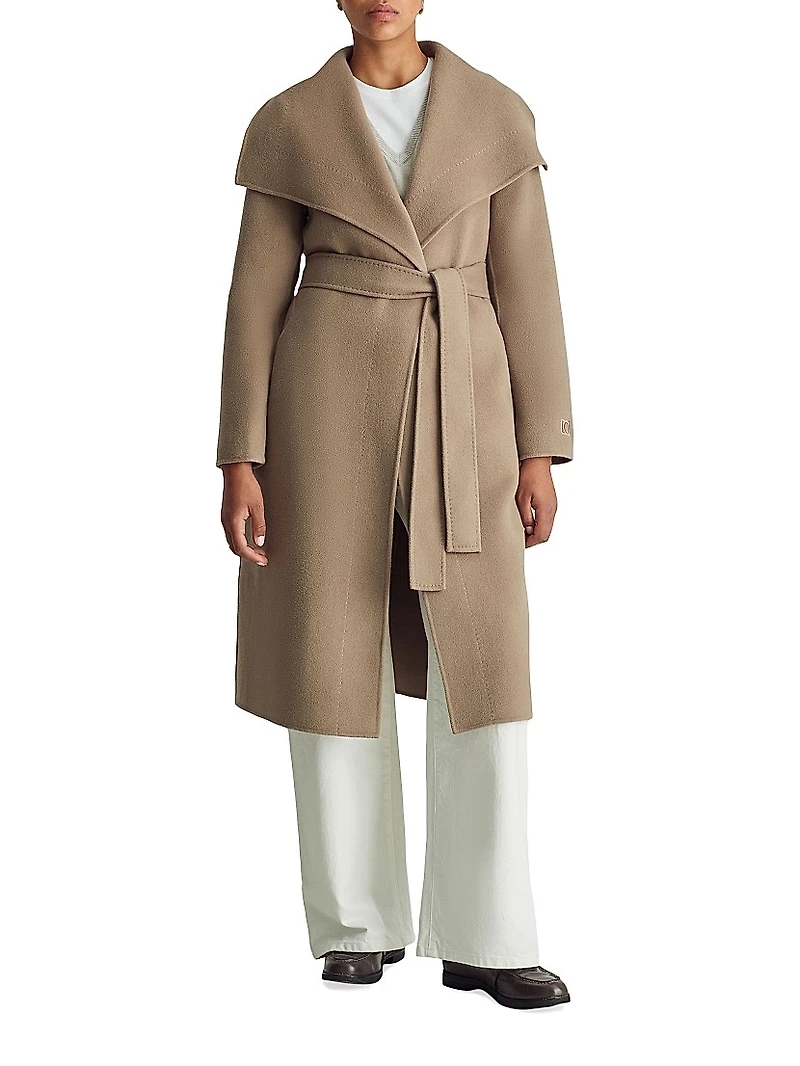 Gisele Wool & Cashmere Belted Coat