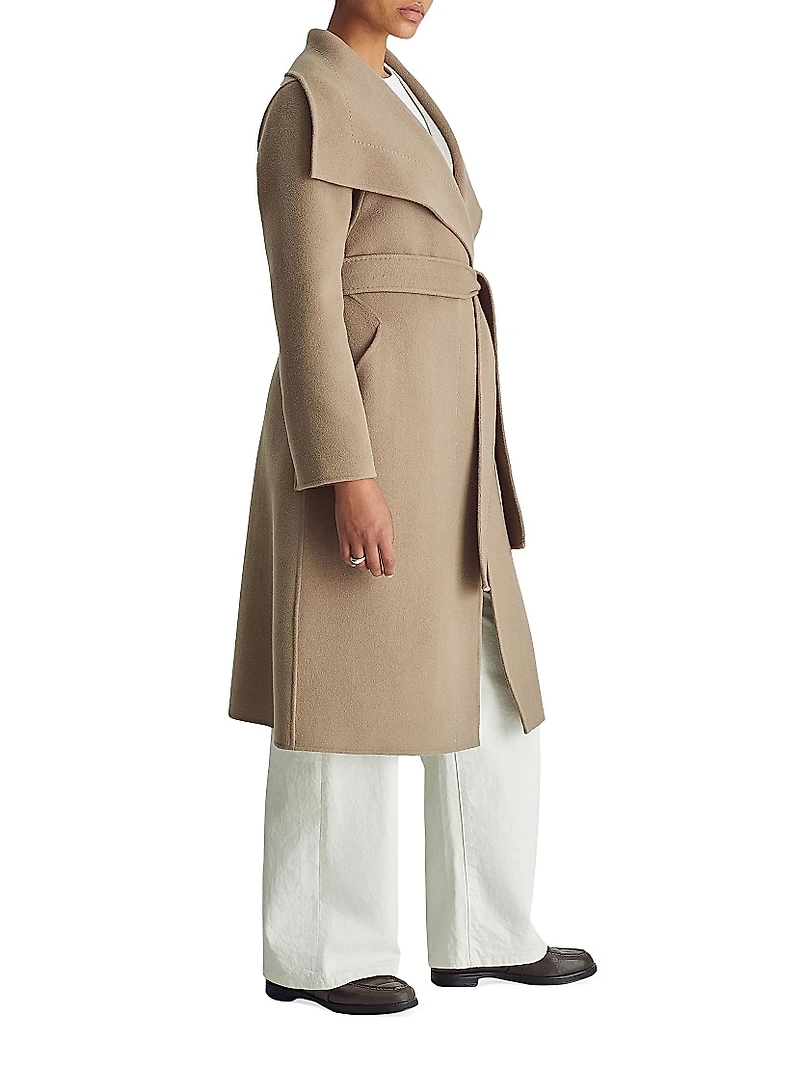 Gisele Wool & Cashmere Belted Coat