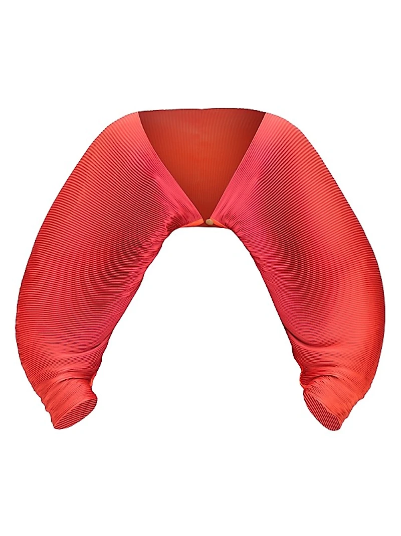 Balu Plissé Crop Top