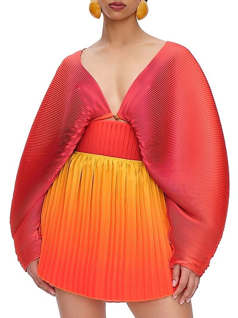 Balu Plissé Crop Top