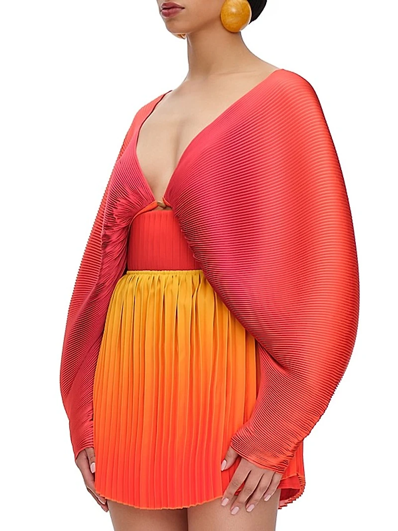 Balu Plissé Crop Top