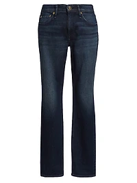 Dre Low-Rise Stretch Slim Boyfriend Jeans