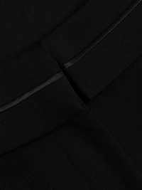 Tasha Ponte High-Rise Straight-Leg Pants