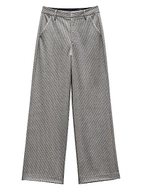 Andi Plaid Full-Length Trousers