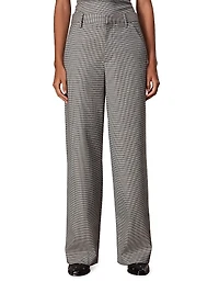Andi Plaid Full-Length Trousers