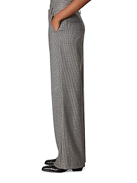 Andi Plaid Full-Length Trousers