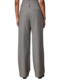 Andi Plaid Full-Length Trousers