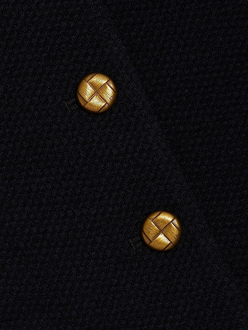 Mariana Textured Button-Front Vest