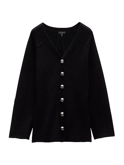 Bridget V-neck Longline Cardigan