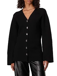 Bridget V-neck Longline Cardigan