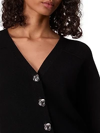 Bridget V-neck Longline Cardigan