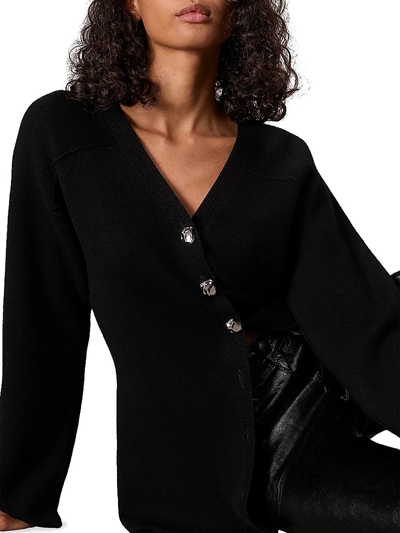 Bridget V-neck Longline Cardigan