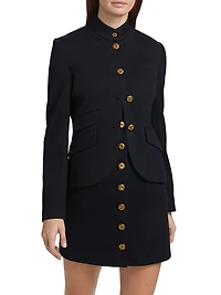 Slade Cropped Textured Blazer