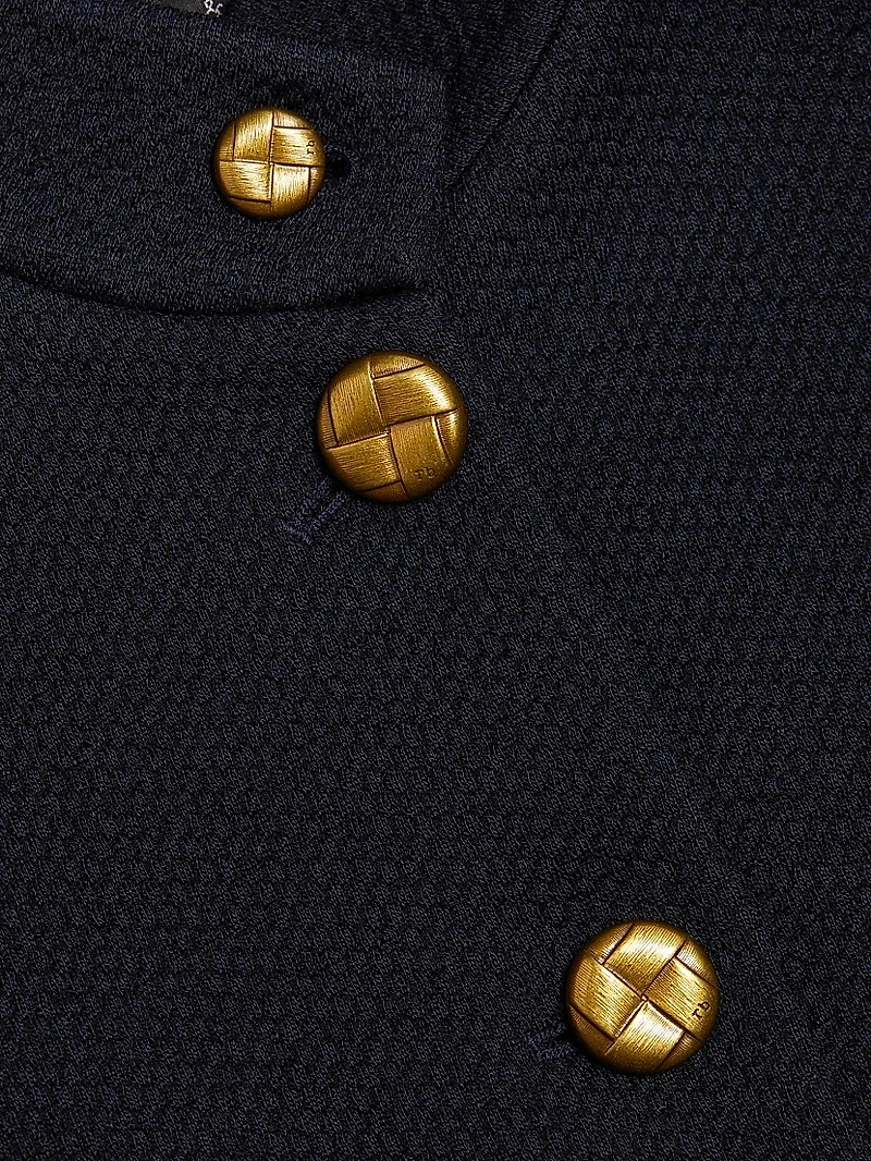 Slade Cropped Textured Blazer