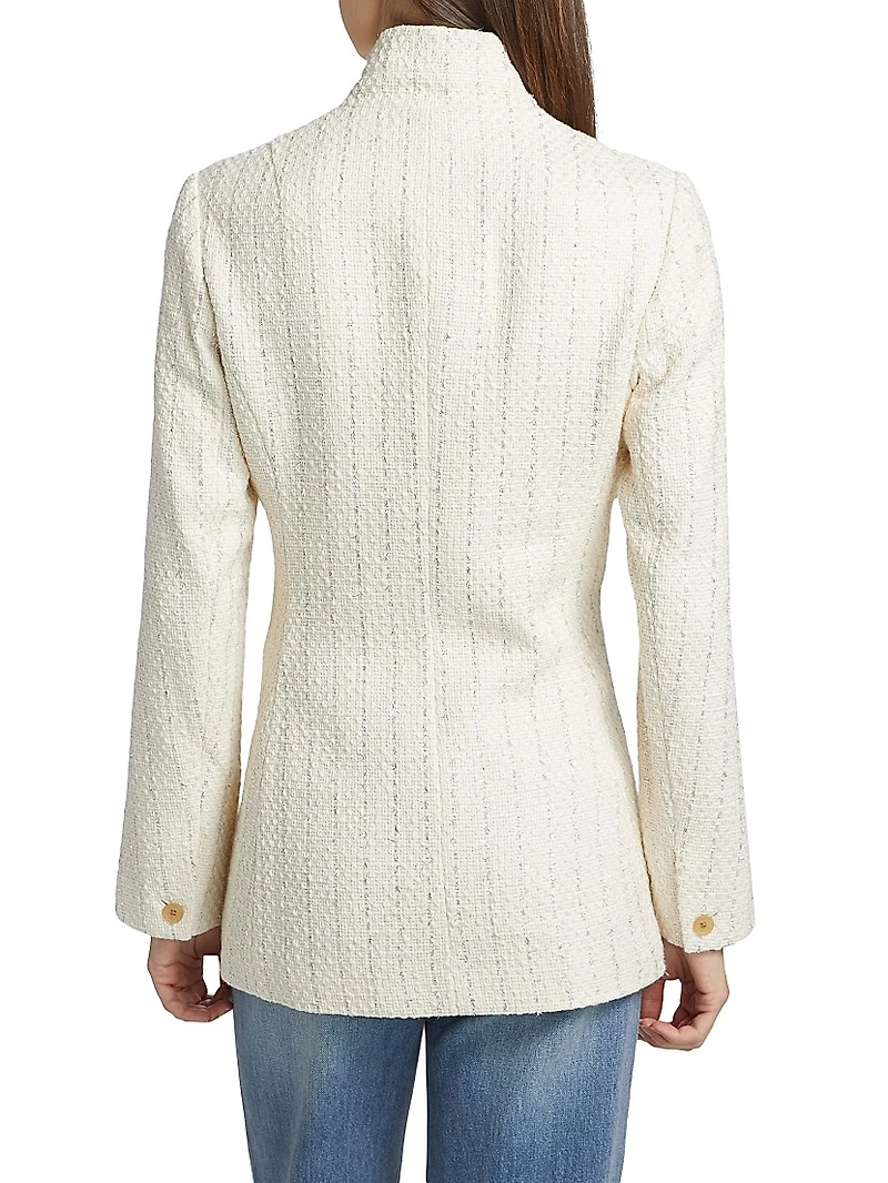 Slade Long Tweed Blazer