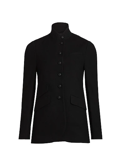 Slade Long Wool Blazer
