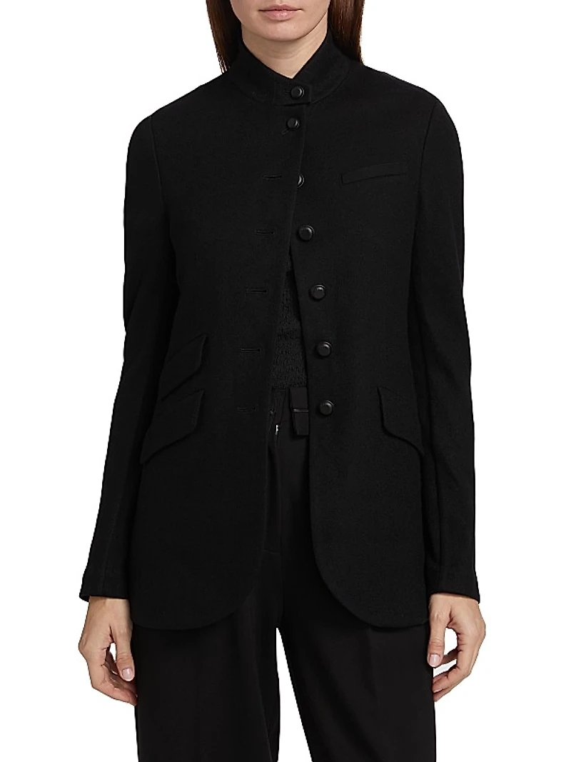 Slade Long Wool Blazer