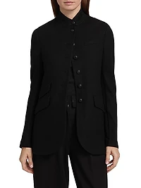 Slade Long Wool Blazer
