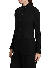 Slade Long Wool Blazer