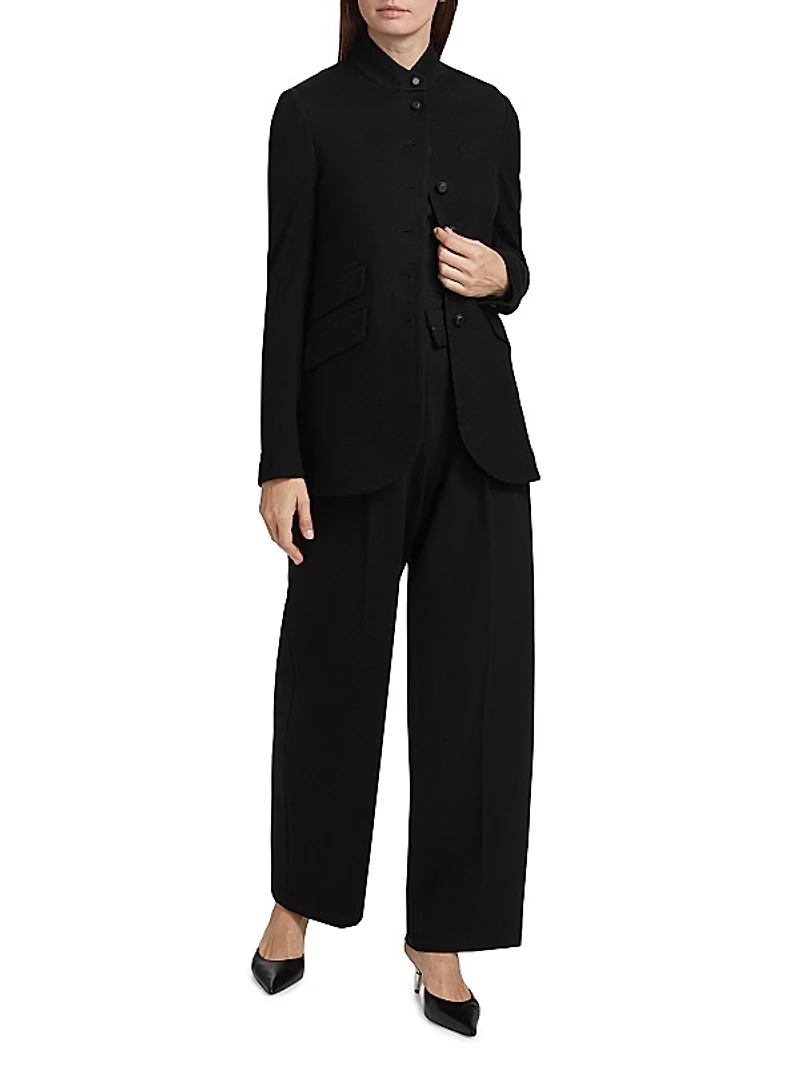 Slade Long Wool Blazer