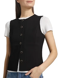 Irina Button-Up Vest