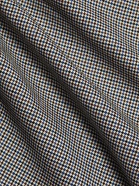 Genevieve Houndstooth Wool-Blend Strapless Top