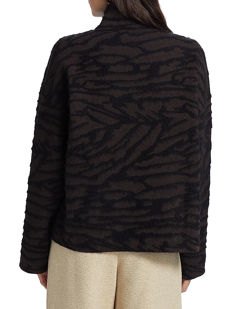 Asher Brushed-Knit Turtleneck Sweater
