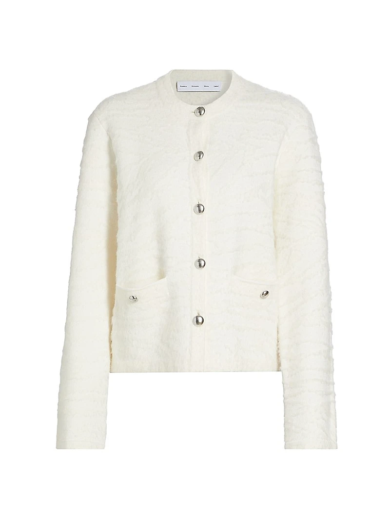 Josephine Textured-Knit Jacket