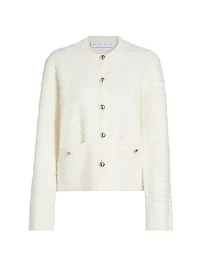 Josephine Textured-Knit Jacket