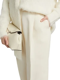 Double-Pleated Tailored Trousers