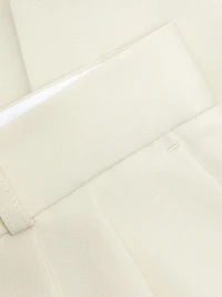 Double-Pleated Tailored Trousers