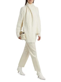 Double-Pleated Tailored Trousers