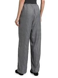 Monogram Flannel Pajama Pants